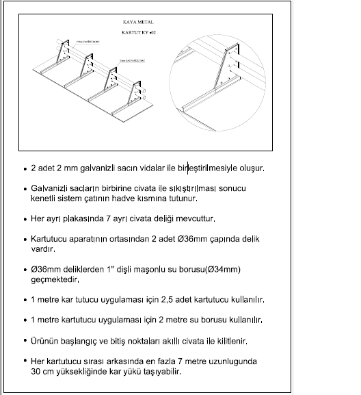 Kar Tutucu Poz ve Sertifikalar